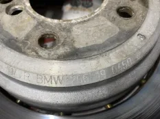 Комплект тормозов BMW M3 E92 01.10.2007 34112283801 КУПЕ S65