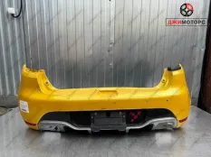 Бампер задний Renault Clio RS IV желтый