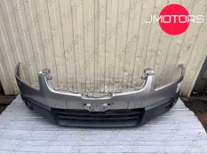 Передний бампер Nissan Qashqai J10 серебристый