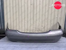 Бампер задний Mercedes C-class W203 серебристый