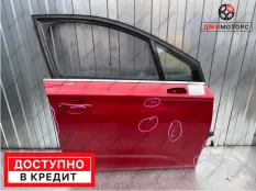 Дверь передняя правая Citroen C4 B7 Хэтчбек красный