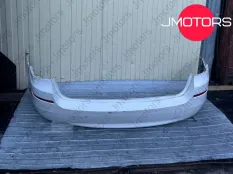 Бампер задний BMW 5 F10 F11 2009-2016 белый универсал