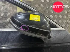 Правое зеркало Audi A4 B9 Б/У оригинал черное