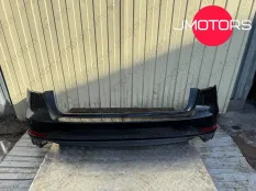 Бампер задний Audi A4 B9 2015–2019 черный