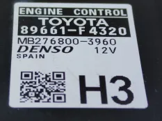 Блок управления двигателем Toyota C-HR 2020 89661F4320 ZYX11 1.8 2ZR-FXE