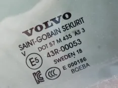 Стекло двери Volvo XC90 2019 32244977 L_A4, заднее левое