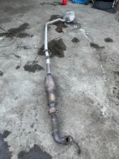 Глушитель в сборе KIA K5 DL3 2020