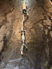 Глушитель в сборе KIA RIO 3 QB 2012