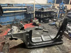 ПОРОГ ЛЕВЫЙ СО СТОЙКОЙ KIA RIO 4 FB 2017