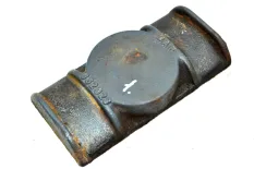 Клиновая проставка под рессору, ведущего моста, левая DAF XF105 (01.05-)