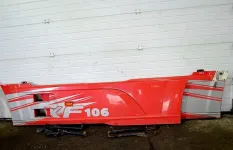 Боковой спойлер по раме, левый DAF XF106 (01.14-)