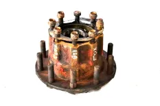 Ступица, барабанные тормоза, вспомогательного моста, левая INTERNATIONAL 9800 (-)