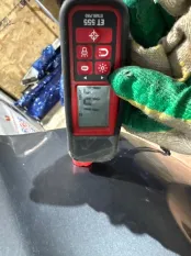 Дверь задняя левая