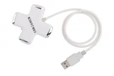 Разветвитель концентратор хаб HUB PC PET 4-Port USB 2.0 Cross