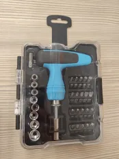 Набор бит и торцовых головок с рукояткой Master Hand YH0831