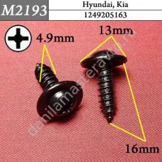 M2193 Автокрепеж металлический/1249205163