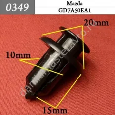 0349 Автокрепеж для Mazda/GD7A50EA1