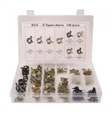 B124 Набор пружинных хомутов