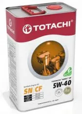 Масло моторное 4л TOTACHI NIRO LV Synthetic SAE 5W-40 API SP, SN PLUS, SN/CF, ACEA A3/B4