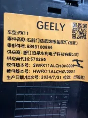 Подсветка двери Geely Atlas