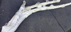 Подушка безопасности боковая (шторка) левая Renault Scenic 4 (2016 - 2022) 985P14057R