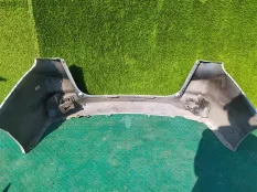 Бампер HONDA SHUTTLE GP7, задний