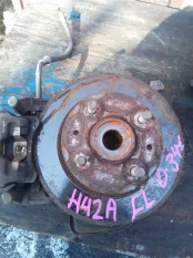 Ступица MITSUBISHI MINICA H42A 3G83, передняя левая