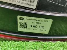 Фонарь левый Porsche Macan 95B 2017
