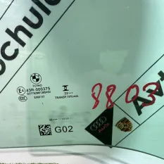 Стекло двери заднее левое BMW X4 G02 2023