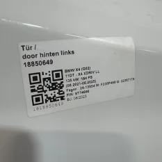 Дверь BMW X4 G02 2023