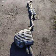 Выхлоп глушитель BMW 5