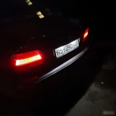 Подсветка номера BMW