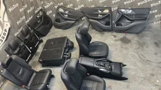 Черный салон Mercedes GLE w167 7 мест