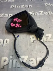 Зеркало боковое левое черное Audi Q7 4M рест 2