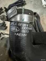 Патрубок интеркулера LR RR Sport L494