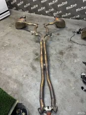 Выхлопная система Porsche panamera