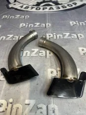 Насадка на глушитель Audi Q7 4M рестайлинг 2