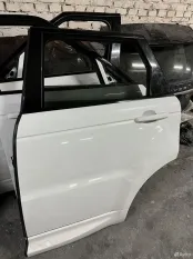 Дверь белая задняя левая RR Sport L494 рест