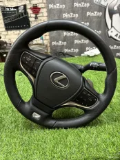 Руль черный Lexus Es 7 3.5 2021 без подушки