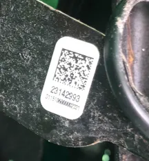 Замок ремня безопаснос 127555
