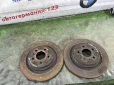 Диски тормозные Mercedes ML350 2012 A1664230500 W166 642.826, задние