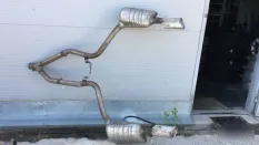 Глушитель Mercedes E350 2010 A2124905235 W212 642.850D