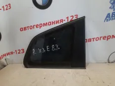 Форточка кузова BMW X3 2008 51363413908 E83 N52B25A, задняя правая