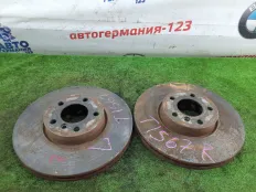 Диски тормозные BMW X5 2011 34116886478 E70 N55B30A, передние
