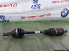 Привод BMW X5 2012 31607622913 E70 N57D30A, передний левый