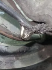 Кулак поворотный передний левый Mercedes-Benz