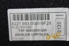 Обшивка багажника Mercedes-Benz S-Class W221