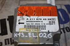 Блок управления AIR BAG Mercedes-Benz E-Class W211