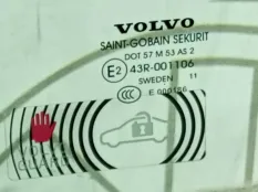 Стекло двери передней левой Volvo S80 II BW