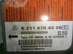Блок управления AIR BAG Mercedes-Benz E-Class W211